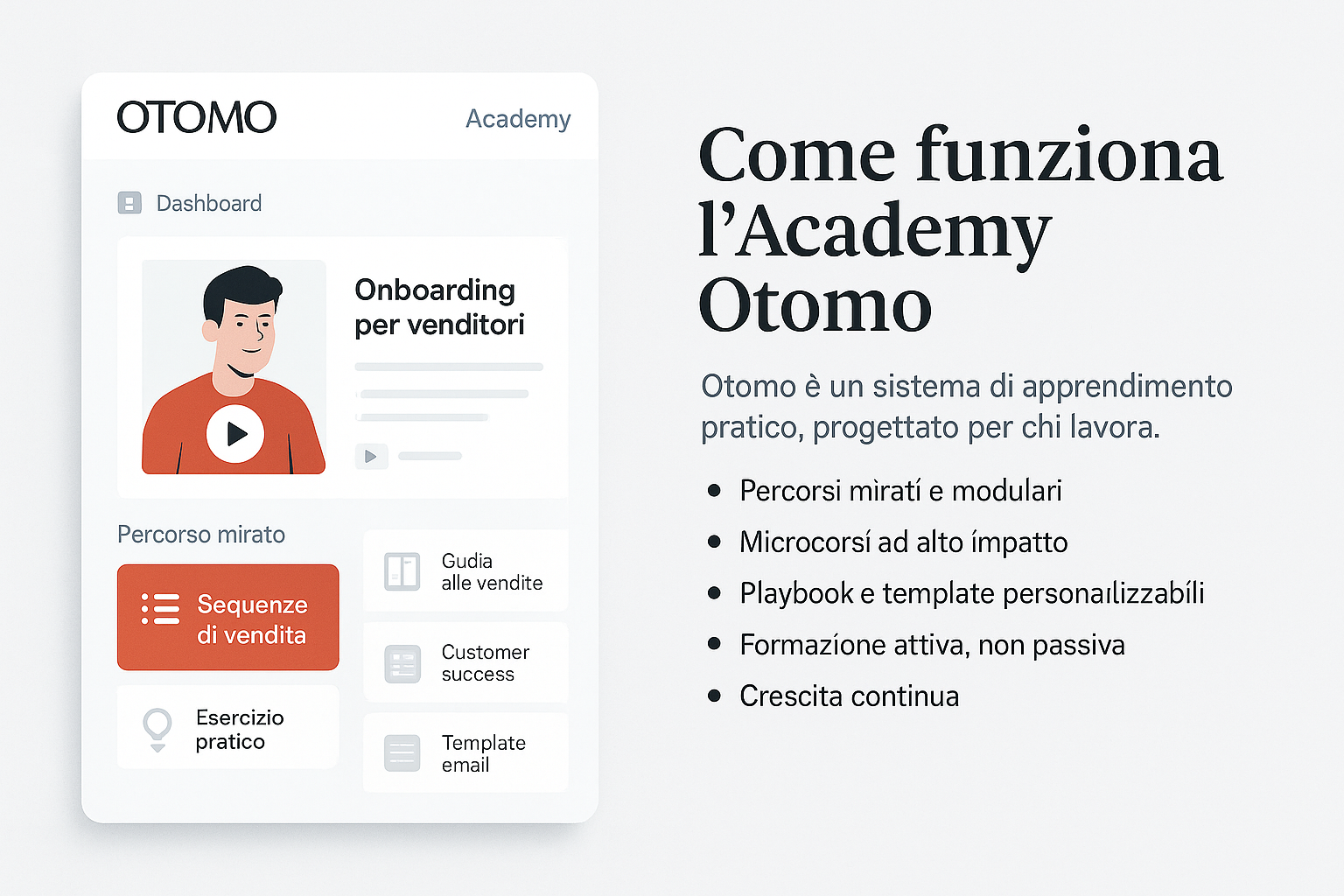 come funziona l'academy otomo